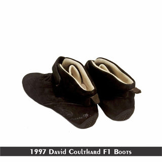 1997 David Coulthard West McLaren F1 Race Boots - Rustle Racewears