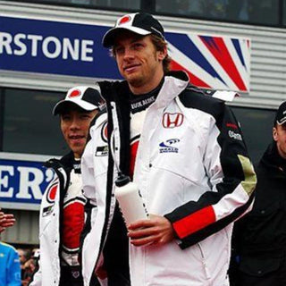 2005 Jenson Button BAR Race Worn Suit - Rustle Racewears