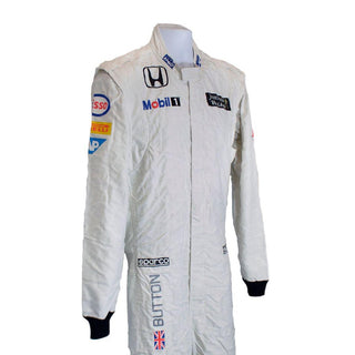 2015 Jenson Button Race Worn McLaren Honda F1 Suit - Rustle Racewears