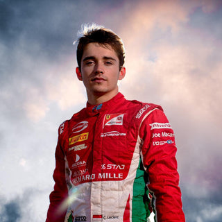 2017 Charles Leclerc Race Suit Richard Mille Formula 2 - Rustle Racewears