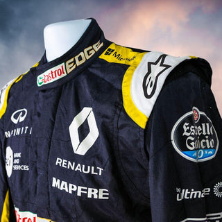 2018 Carlos Sainz Race Renault F1 Suit - Rustle Racewears