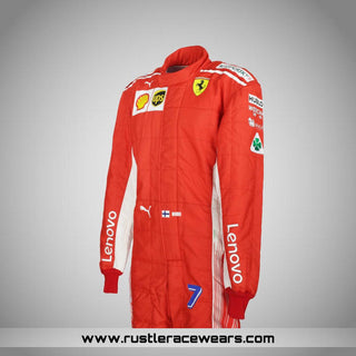 2018 Kimi Raikkonen Scuderia Ferrari F1 Suit - Rustle Racewears