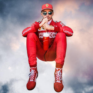 2019 Charles Leclerc Race Mission Winnow Scuderia Ferrari F1 Suit - Rustle Racewears