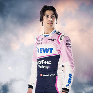 2019 Lance Stroll Racing Point BWT Team Alpine F1 Suit - Rustle Racewears