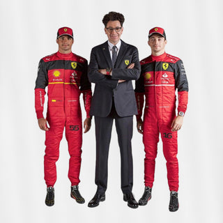 2022 Charles Leclerc Carlos Sainz F1 Ferrari Replica suit Scuderia Ferrari - Rustle Racewears