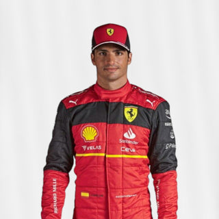 2022 Charles Leclerc Carlos Sainz F1 Ferrari Replica suit Scuderia Ferrari - Rustle Racewears