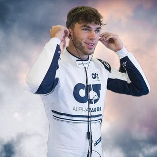 2022 New Pierre Gasly F1 AlphaTauri Race Suit - Rustle Racewears