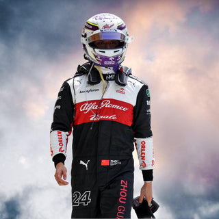 2022 Zhou Guanyu Race Suit Alfa Romeo F1 Team - Rustle Racewears