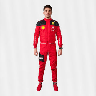 2023 Charles Leclerc Carlos Sainz F1 Race suit Scuderia Ferrari - Rustle Racewears