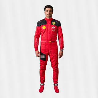 2023 Charles Leclerc Carlos Sainz F1 Race suit Scuderia Ferrari - Rustle Racewears