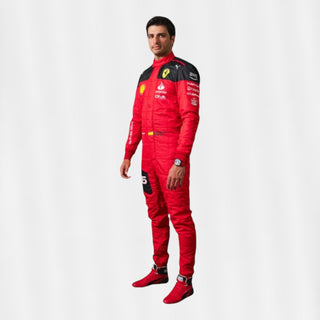 2023 Charles Leclerc Carlos Sainz F1 Race suit Scuderia Ferrari - Rustle Racewears