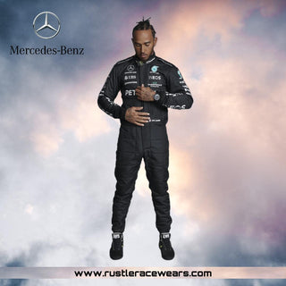 2023 Lewis Hamilton Replica Race Suit Mercedes-AMG Petronas F1 Team - Rustle Racewears