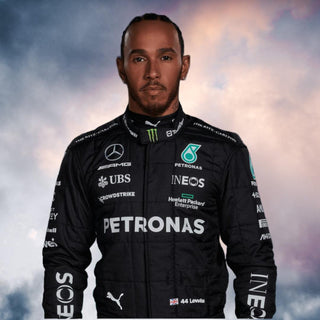 2023 Lewis Hamilton Replica Race Suit Mercedes-AMG Petronas F1 Team - Rustle Racewears