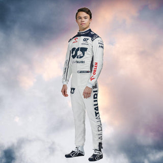 2023 Nyck De Vries Race Suit Alphatauri F1 - Rustle Racewears