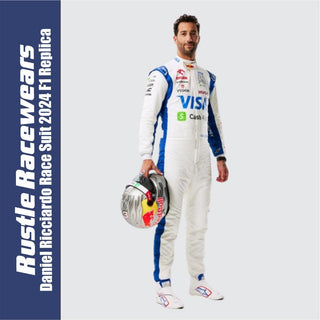 2024 Daniel Ricciardo New Race Suit F1 Replica - Rustle Racewears