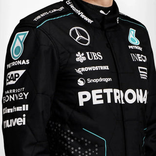 2024 George Russell Mercedes AMG F1 Team Race Suit - Rustle Racewears