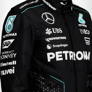 2024 Lewis Hamilton George Russell Mercedes AMG F1 Team Race Suit - Rustle Racewears