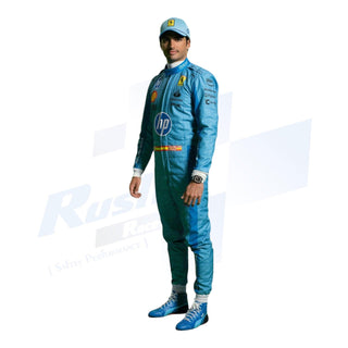 2024 Scuderia Ferrari HP Miami Grand Prix F1 Race Suit - Rustle Racewears