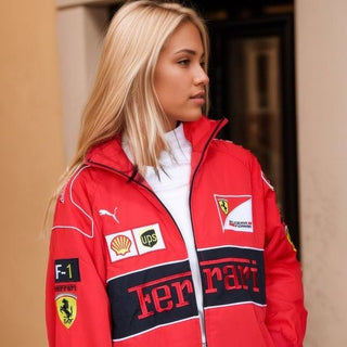 Ferrari Vintage Jacket Red