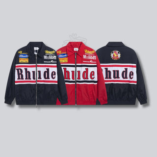 RHUDE RACING VINTAGE JACKET