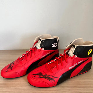 2023 Charles Leclerc New F1 Race Shoes Scuderia Ferrari