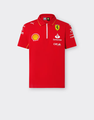 2024 Scuderia Ferrari Team Replica polo shirt