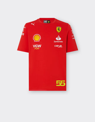 2024 Scuderia Ferrari Team Replica Sainz T-shirt