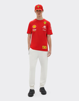 2024 Scuderia Ferrari Team Replica Sainz T-shirt