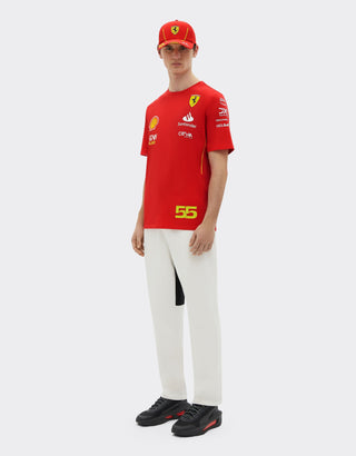 2024 Scuderia Ferrari Team Replica Sainz T-shirt