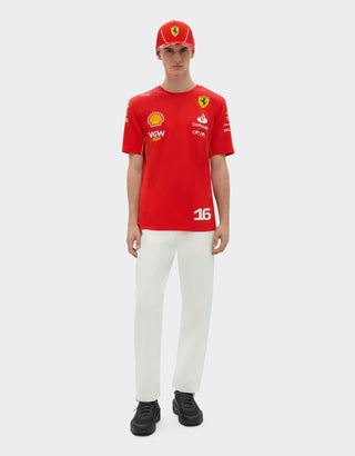 2024 Scuderia Ferrari Team Replica Leclerc T-shirt