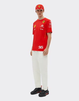 2024 Scuderia Ferrari Team Replica Leclerc T-shirt