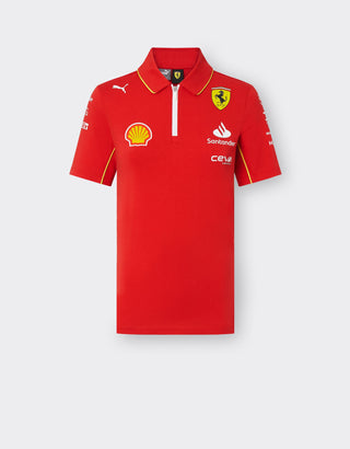 2024 Scuderia Ferrari Team Replica polo shirt