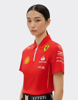 2024 Scuderia Ferrari Team Replica polo shirt