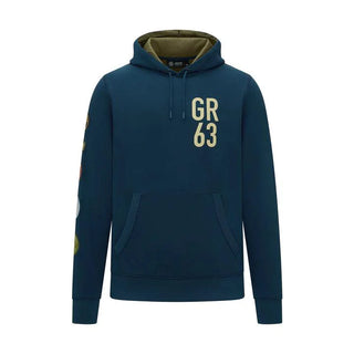 Mercedes Benz F1 Special Edition George Russell 2023 Vintage Hoodie-Blue - Rustle Racewears