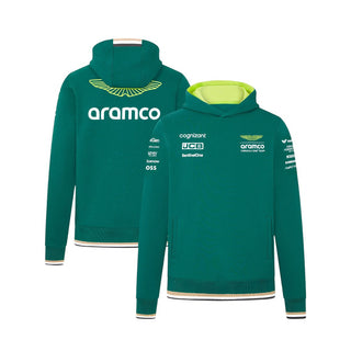 Aston Martin Aramco F1 2024 Team Driver Hoodie - Kids