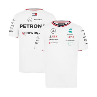 Mercedes AMG Petronas F1 2024 Team Driver T-Shirt - White