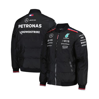 Mercedes AMG Petronas F1 2024 Team Insulator Bomber Jacket