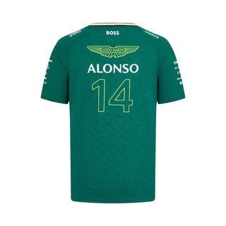 Aston Martin Aramco F1 2024 Fernando Alonso Team Driver T-Shirt