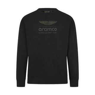 Aston Martin Aramco F1 Stealth Crew Sweat