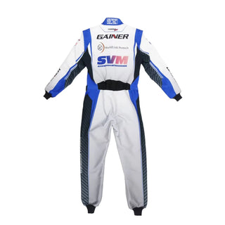 Marina Unik Carbon Blue Custom Kart Suits