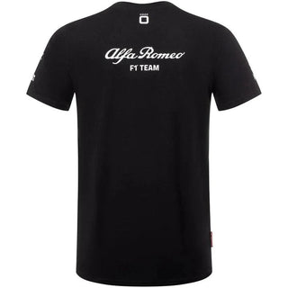 Alfa Romeo Racing F1 2023 Men's Team T-Shirt - Black - Rustle Racewears