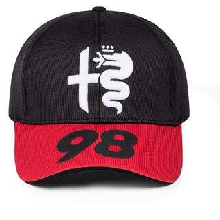 Alfa Romeo Racing F1 2023 Theo Pourchaire #98 Team Baseball Hat- Black - Rustle Racewears