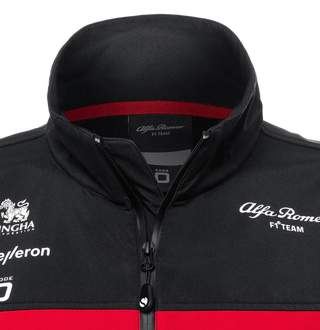 Alfa Romeo Racing F1 2023 Women's Team Softshell Jacket - Black - Rustle Racewears