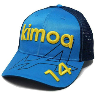 Alpine Racing F1 Kimoa Team Fernando Alonso Spain GP Hat - Blue - Rustle Racewears