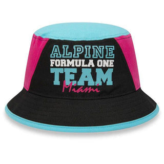 Alpine Racing F1 New Era 9forty Special Edition Miami Bucket Hat - Rustle Racewears