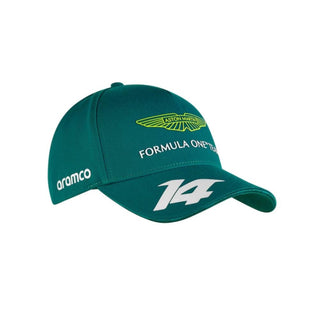 Aston Martin Aramco Cognizant F1 2023 Official Fernando Alonso Team Cap - Green - Rustle Racewears