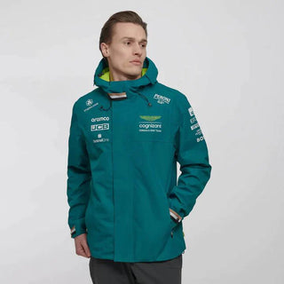 Aston Martin Cognizant F1 2023 Men's Team Jacket- Green - Rustle Racewears