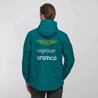 Aston Martin Cognizant F1 2023 Men's Team Jacket- Green - Rustle Racewears