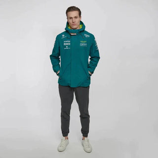 Aston Martin Cognizant F1 2023 Men's Team Jacket- Green - Rustle Racewears