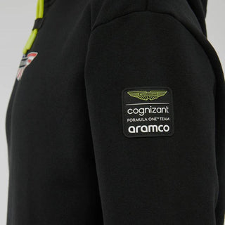 Aston Martin Cognizant F1 2023 USA GP Men's Hoodie- Black - Rustle Racewears